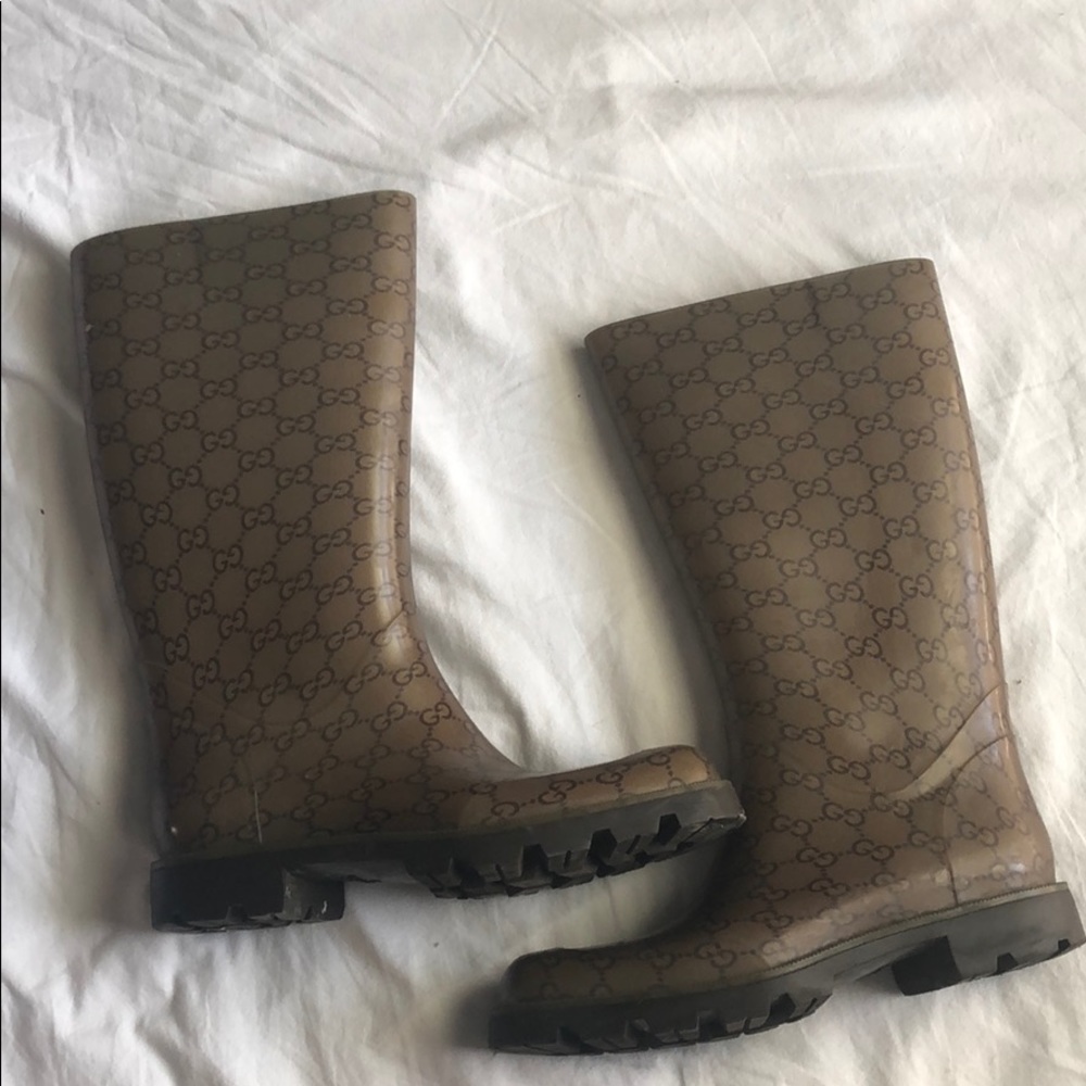 Gucci 'Edimburg GG' Rain Boot